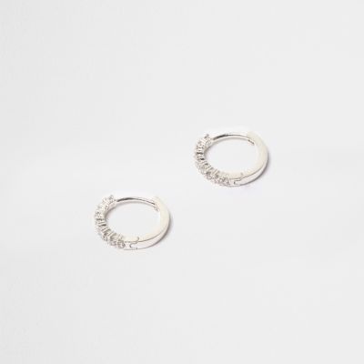 Love Luli silver-plated hoop earrings